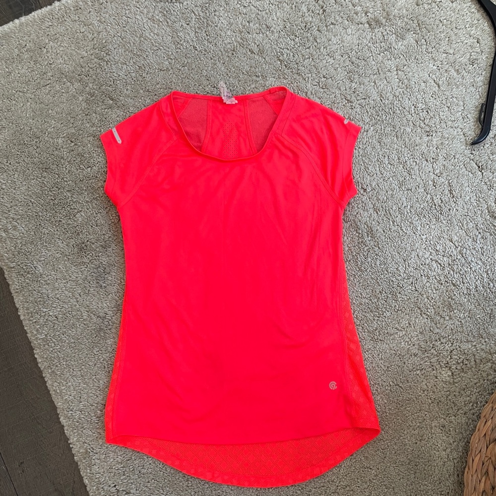 Champion tshirt vest bright coral